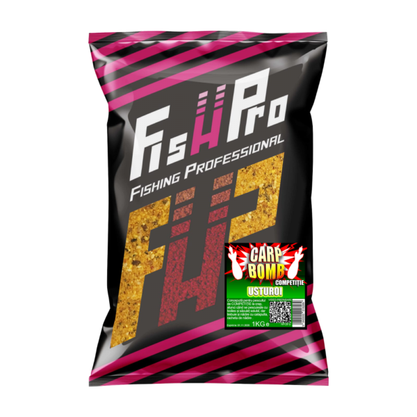 Nadă FishPro Carp Bomb - Usturoi, 1kg